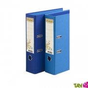 Classeur  levier carton recycl, bleu fonc, Forever, dos 8 cm