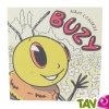 Cahier  colorier Buzy, histoire des abeilles en papier recycl
