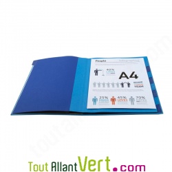 Trieur 9 compartiments, dos extensible, A4+ recycl, Forever