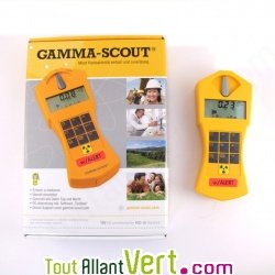 Gamma Scout 2.0 Alert Version dtecteur de radioactivit / Compteur Geiger Alpha, beta gamma radons.