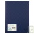 Protge documents bleu fonc en polypro recycl, 30 pochettes, Forever