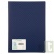 Protge documents en polypro recycl Bleu, 50 pochettes, Forever