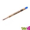 Recharge encre gel bleu pour stylo en bois rtractable