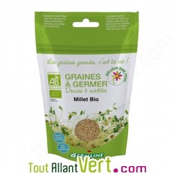 Graines  germer Millet Bio, 200g Germline