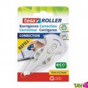 Recharge roller de correction 8,4mm recycl, rechargeable, Eco-Logo