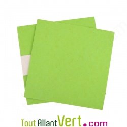 Cartes recycles 12x12 cm, vert, Couleur de Provence, 175g, lot de 100
