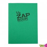 Bloc uni recycl A5 vert Demi Zap Book