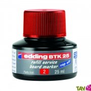 Recharge d'encre rouge pour marqueurs effaables rouge Edding 28, BTK25