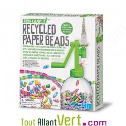Kit pour fabriquer ses perles en papier recycl
