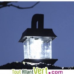 Lanterne solaire pagode, clairage de table 15cm