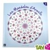 Mandala dtente pour Adultes, coloriage en papier recycl
