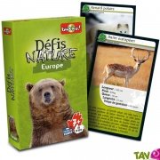Jeu de cartes "Dfis Nature", Les animaux d'Europe, 7 ans +