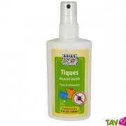 Spray anti-tiques, rpulsif textile, protection naturelle 100ml
