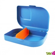 Lunchbox Bote repas rigide cologique sans BPA bleu