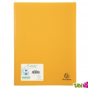 Protge documents en polypro recycl Jaune, 50 pochettes, Forever