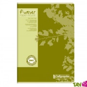 Cahier recycl Petits carreaux A4 96p Vert Forever