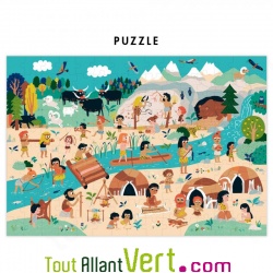 Puzzle Prhistoire, Go back in time, 150 pices, +6 ans