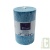 Grande Bougie cylindre Bleu Pastel en starine 100% vgtale, 50H