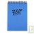 Bloc spirale  l'italienne uni recycl A4 80g 320 pages Bleu ZapBook