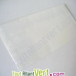 Enveloppes carte routire pleines auto-adhsive bande enlevable, 110x220, lot 100