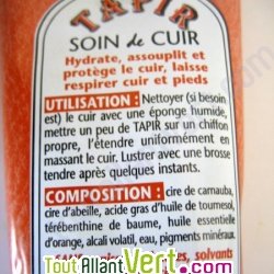 Soin cuir chaussure cirage naturel incolore 75 ml
