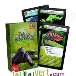 Jeu de cartes Dfis Nature : Les reptiles, 7 ans+
