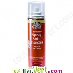 Spray anti-insectes Bambule au neem, insecticide naturel 200ml