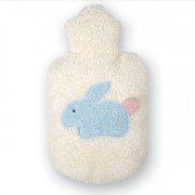 Bouillotte à eau enfant lapin bleu, 0,8l