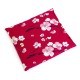 Bouillotte coussin noyaux de cerises 24x26 cm coton