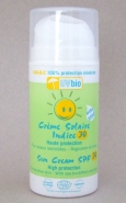 Crème solaie indice 30, UV Bio