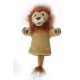 Marionnette enfant à main Lion 25cm