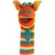 Marionnette chaussettes à bras Moustache 40cm.