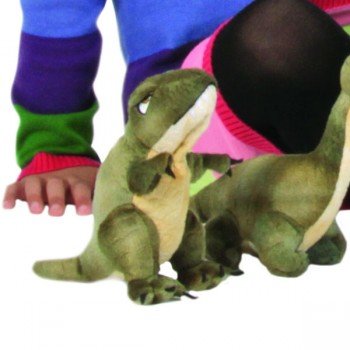 Marionnette à doigt Dinosaure T-Rex, 15cm