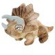Marionnette à doigt Dinosaure Triceratops, 15cm