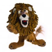 Grande Marionnette Lion Carl, 43 cm