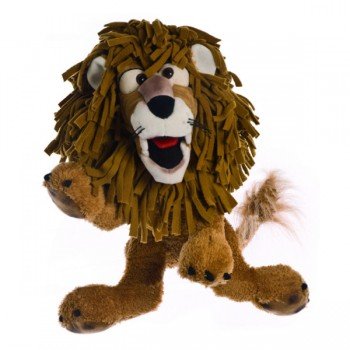 Grande Marionnette Carl le Lion, 43cm
