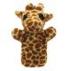 Marionnette à main enfant Girafe 22cm