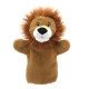 Marionnette à main enfant Lion 22cm