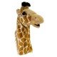 Marionnette girafe à longue manche adulte et enfant