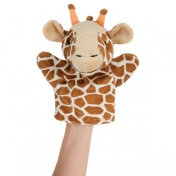 Marionnette Doudou Peluche à main Girafe pour Bébé