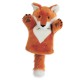 Marionnette enfant à main renard roux 25cm