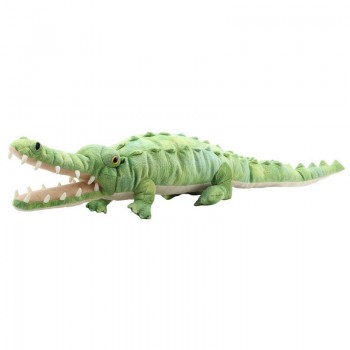 Marionnette Géante Crocodile avec bouche articulée, 90cm