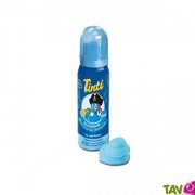 Savon spray mousse de bain pour peau et cheveux enfant, bleu, 75 ml