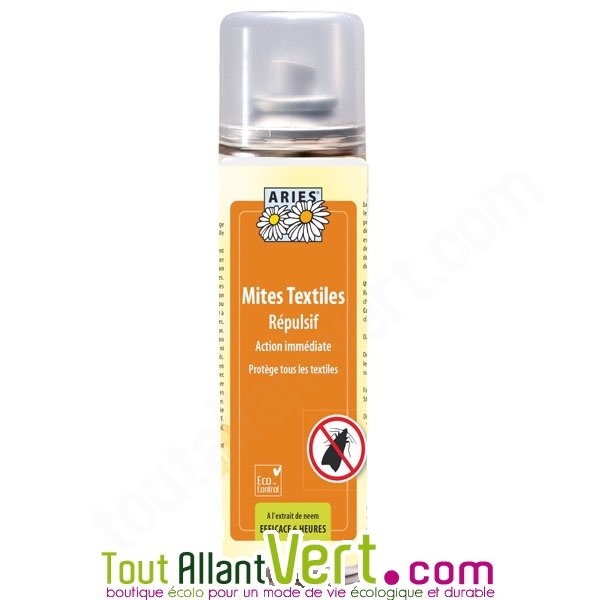 Spray anti-mites textiles 200 ml - Aries - 100% Naturel