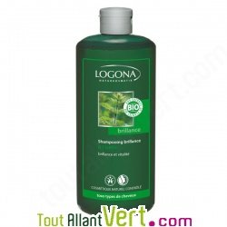 Shampoing cheveux normaux, brillance et vitalit Logona, 500ml
