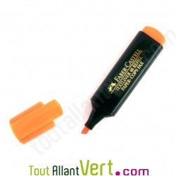 Feutre surligneur fluo Orange rechargeable