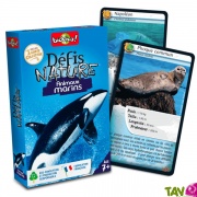 Jeu de cartes "Défis Nature" : Les animaux marins, 7 ans+