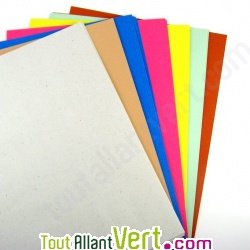 Ramette 50 feuilles kraft recycles 70g A4 multi-couleur