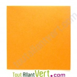 Enveloppes recyclées 15x15 cm, ocre, Couleur de Provence, 100g, lot de 50