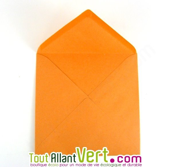 Enveloppes recyclées 15x15 cm, ocre, Couleur de Provence, 100g